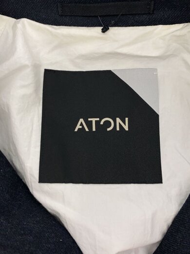 商品画像：ステンカラーコート/4/ウール/NVY/6929422 3