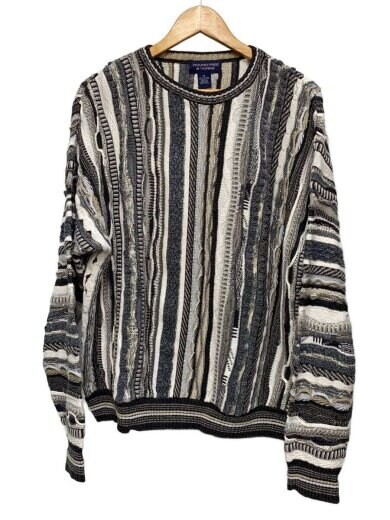 商品画像：ニット・セーター(厚手)/XL/コットン/GRY 1