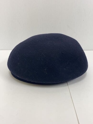 商品画像：ベレー帽/--/ウール/NVY/無地/レディース 2