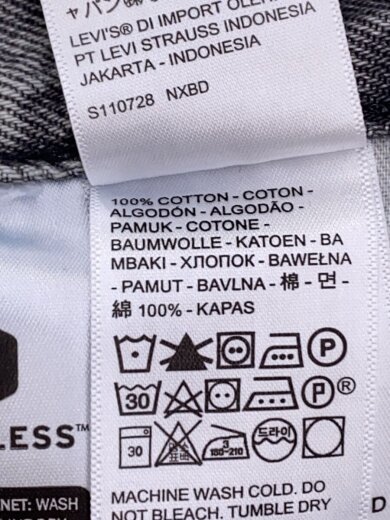 商品画像：ショートパンツ/34/デニム/BLK/無地/A7491-0002 6