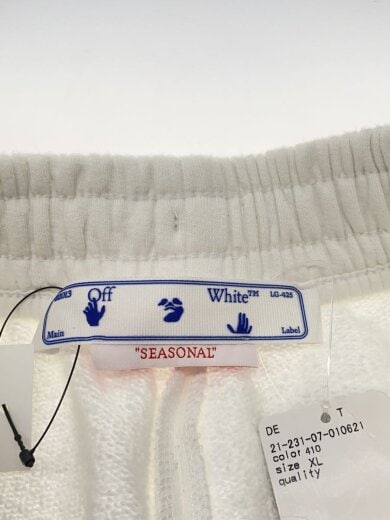 商品画像：ショートパンツ/XL/コットン/WHT/OMCI013S22FLE005 4