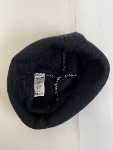 商品画像：ニットキャップ/FREE/アクリル/BLK/総柄/メンズ 3