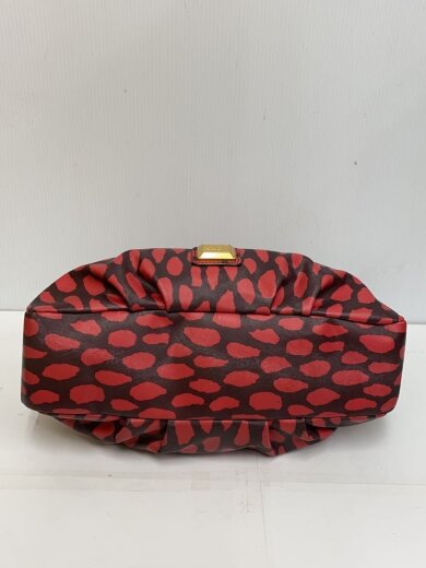 商品画像：ハンドバッグ/--/RED/総柄 4