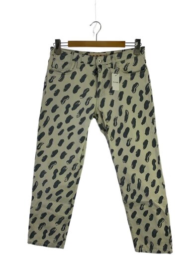 商品画像：ストレートパンツ/25/コットン/WHT/総柄/PAJDK01MP4 1