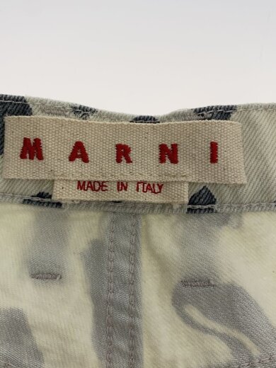 商品画像：ストレートパンツ/25/コットン/WHT/総柄/PAJDK01MP4 4