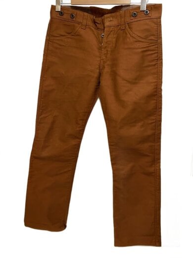 商品画像：ストレートパンツ/M/コットン/BRW/無地/WJ-P402 1