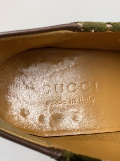 商品画像：ドレスシューズ/UK6.5/GRN/ベロア/526299 6