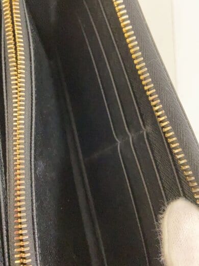 商品画像：長財布/--/BLK/無地/レディース 6