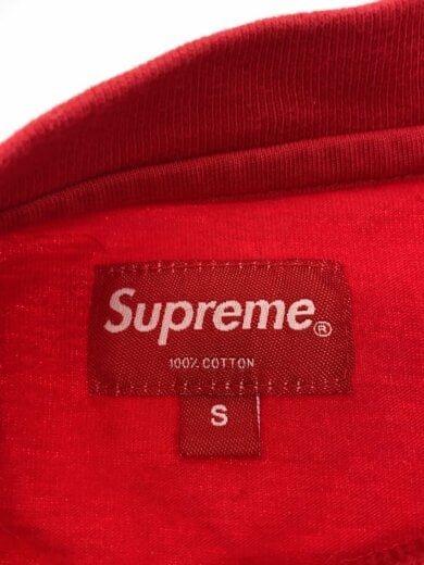 商品画像：長袖Tシャツ/S/コットン/RED/プリント 3