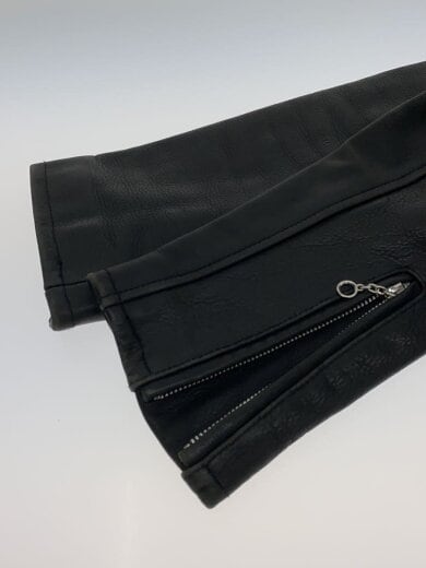 商品画像：ダブルライダースジャケット/--/レザー/BLK/6161080 4