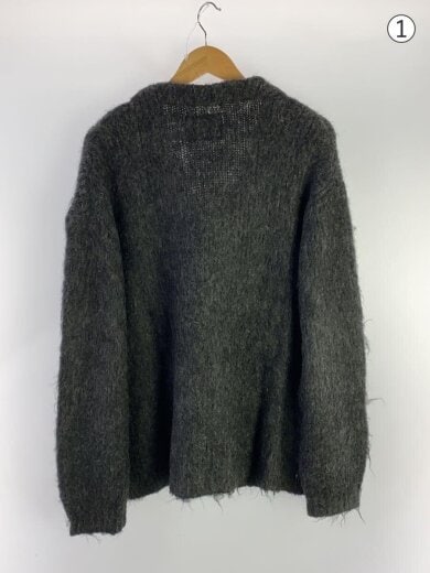 商品画像：カーディガン(厚手)/L/アクリル/GRY/11-15-0035-156 2
