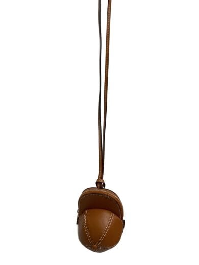 商品画像：ショルダーバッグ/レザー/BRW/無地 1