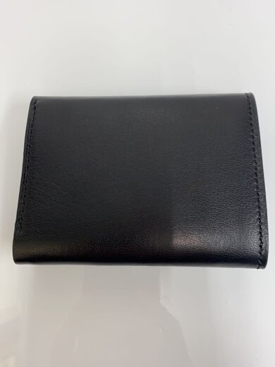 商品画像：2つ折り財布/レザー/BLK/無地/メンズ 2