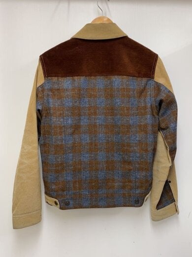 商品画像：Gジャン/S/コットン/BEG/無地/WP-J015 2