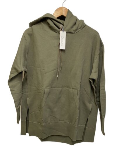 商品画像：パーカー/FREE/コットン/KHK/無地/STD-L696 1