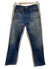 ストレートパンツ/32/コットン/BLU/WA-P201