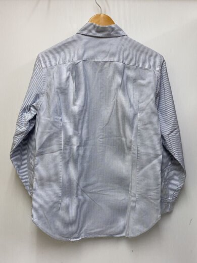 商品画像：長袖シャツ/15.5/コットン/BLU/ストライプ 2