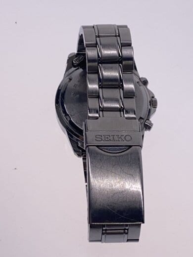 商品画像：クォーツ腕時計/アナログ/ステンレス/BLK/SLV/SS/7t92-0dw0 5