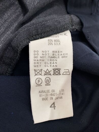 商品画像：スラックスパンツ/4/ウール/GRY/A9SP03WT 5