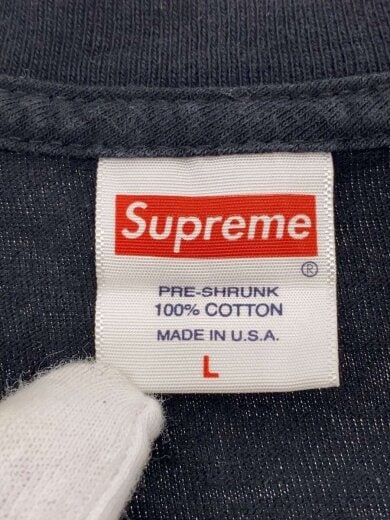 商品画像：Tシャツ/L/コットン/BLK 3