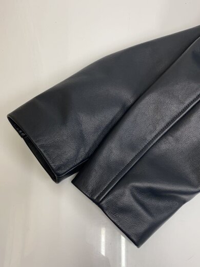 商品画像：フライトジャケット/XL/牛革/BLK 5