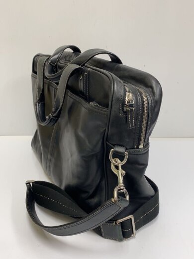 商品画像：ブリーフケース/レザー/BLK/F70094 2