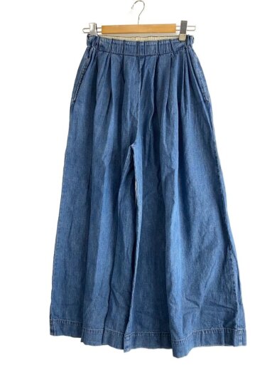 商品画像：ストレートパンツ/--/コットン/BLU/無地/PTL381// 1