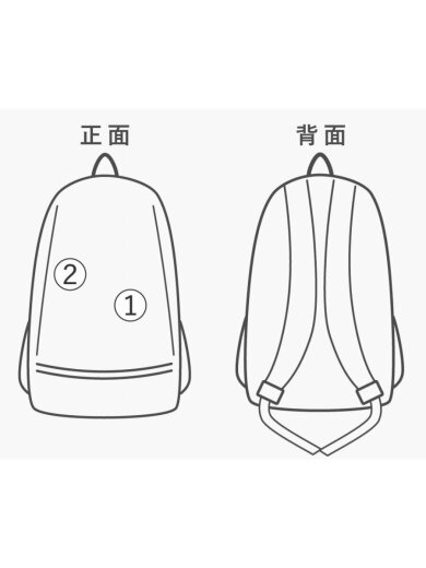商品画像：リュック/--/BLK// 9