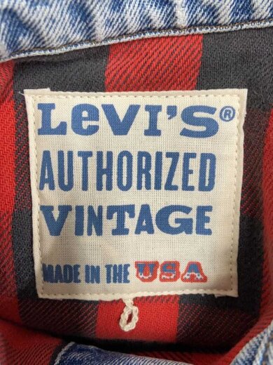 商品画像：Levis AUTHORIZED VINTAGE/Gジャン/L/デニム/IDG/無地/74640-0000 3