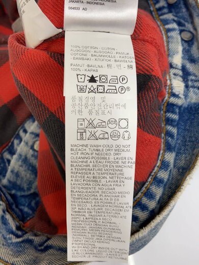 商品画像：Levis AUTHORIZED VINTAGE/Gジャン/L/デニム/IDG/無地/74640-0000 4