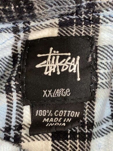 商品画像：ネルシャツ/XL/コットン/BLU/チェック/08010708 01// 3