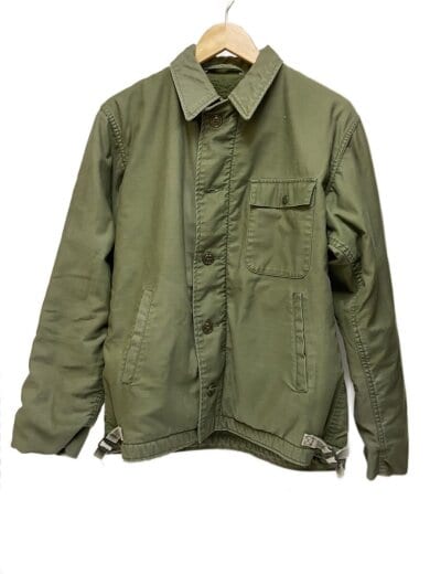 商品画像：JACKET COLD WEATHER PERMEABLE/ブルゾン/M/コットン/KHK/無地// 1