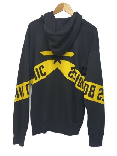 商品画像：ジップパーカー/M/コットン/BLK/無地// 2