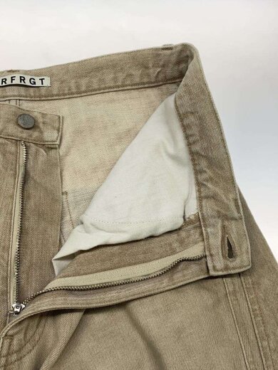 商品画像：3D TWISTED WIDE LEG JEANS/ストレートパンツ/1/デニム/BEG/NF242P04C 3