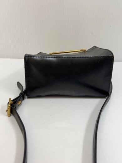 商品画像：gold handle bag/レザー/BLK 4