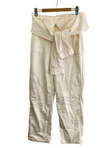商品画像：HALF-COVERALL WORK PANTS/M/--/WHT/26SS23PT355 1