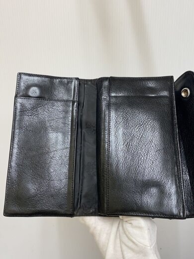 商品画像：WAVE WALLET/レザー/BLK/メンズ 8