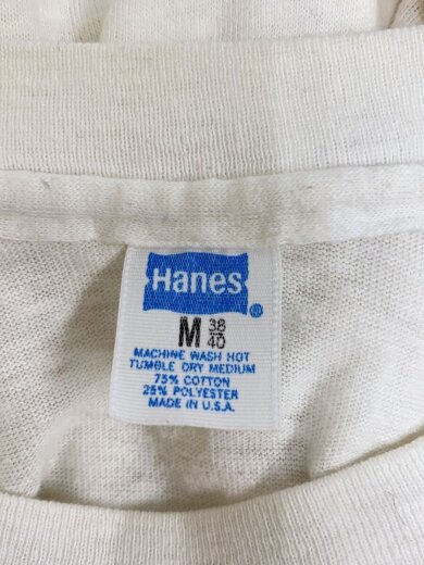商品画像：Tシャツ/M/コットン/WHT/プリント 3