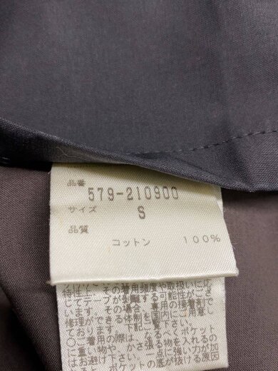 商品画像：ステンカラーコート/S/コットン/BLK// 5