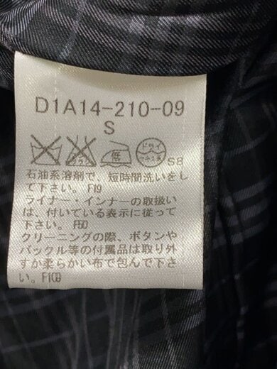 商品画像：トレンチコート/3/ポリエステル/BLK/D1A14-210-09// 5