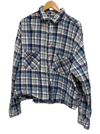 商品画像：長袖シャツ/XXL/コットン/チェック// 1