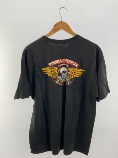 画像：POWELL PERALTATシャツ/XL/コットン/BLK2