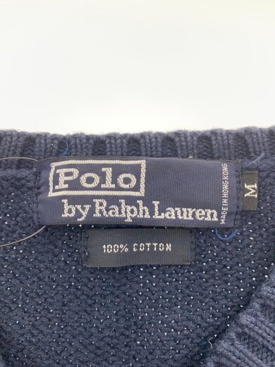 商品画像：ニット・セーター(厚手)/M/コットン/NVY 3