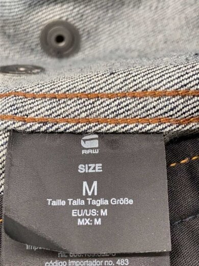 商品画像：Gジャン/M/コットン/IDG/無地 4