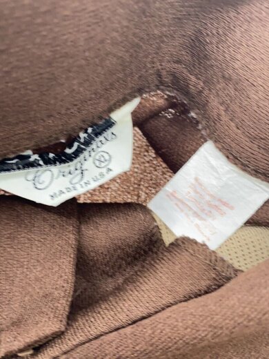 商品画像：GAUCHO/長袖シャツ/XL/ポリエステル/BRW/ボーダー 3