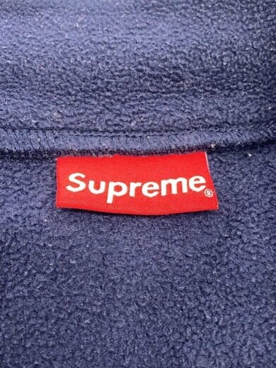 画像：Supremeフリースジャケット/S/ポリエステル/NVY3