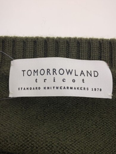 商品画像：ニット・セーター(厚手)/XL/ウール/KHK/無地/63-02-44-02006// 3