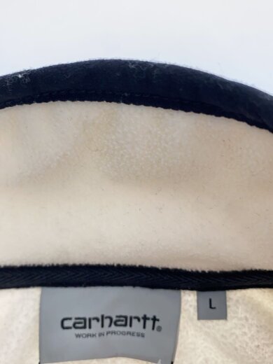 商品画像：フリースジャケット/L/ポリエステル/WHT/無地/I027023 3