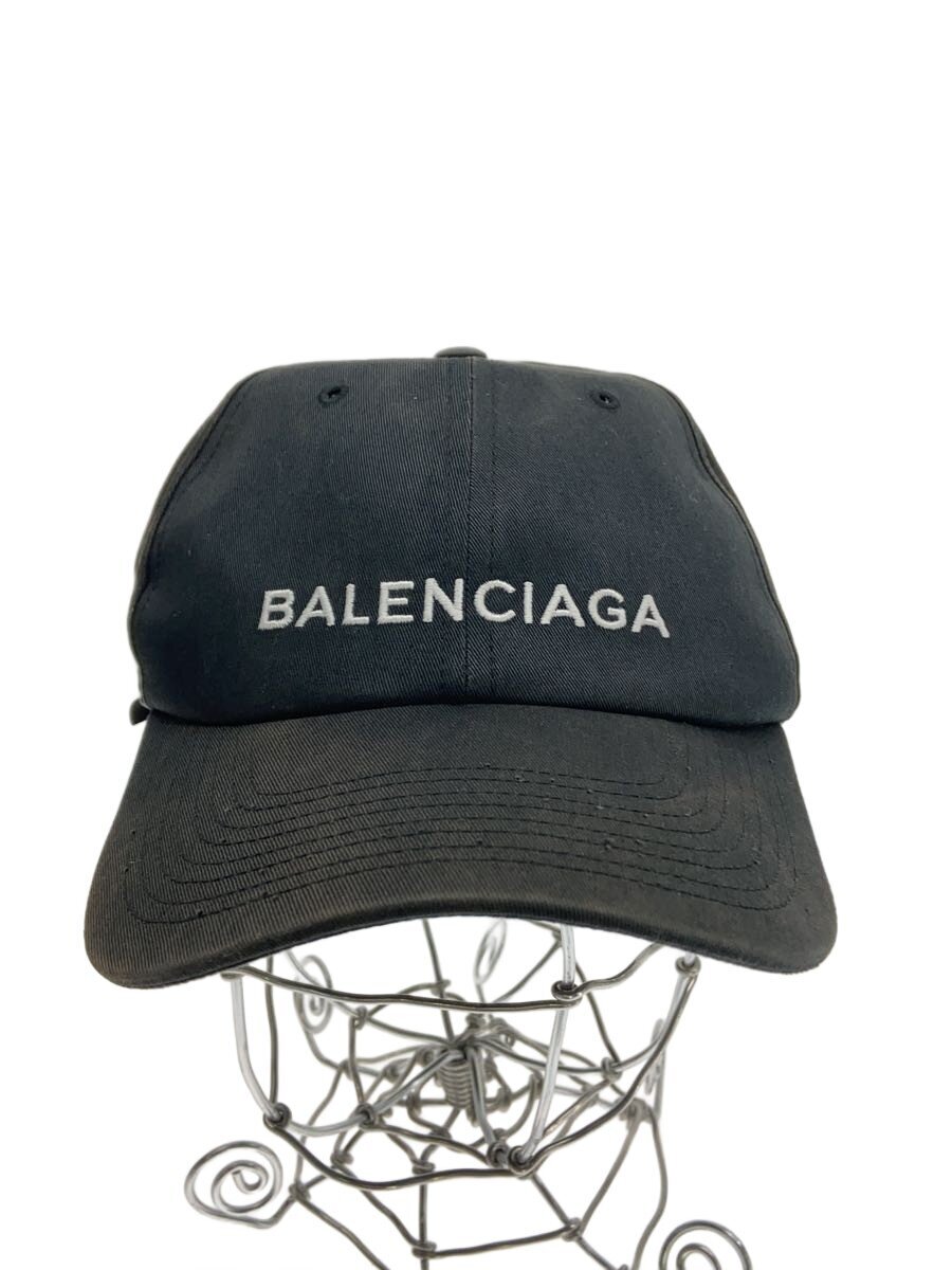 BALENCIAGA / キャップ/--/コットン/BLK/メンズ