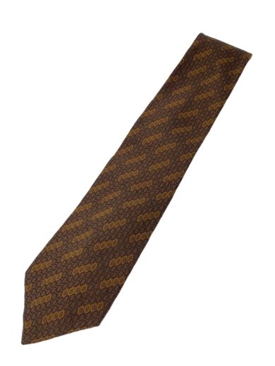商品画像：ネクタイ/シルク/BRW/総柄/メンズ 1